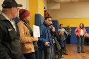 Cooper neighborhood resident David Schlesinger, father of a four-year-old, told a packed gym at Howe Elementary School on Thursday night that his fami