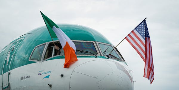 The first direct Aer Lingus flight from Dublin landed at Minneapolis St. Paul International Airport July 1, 2019.