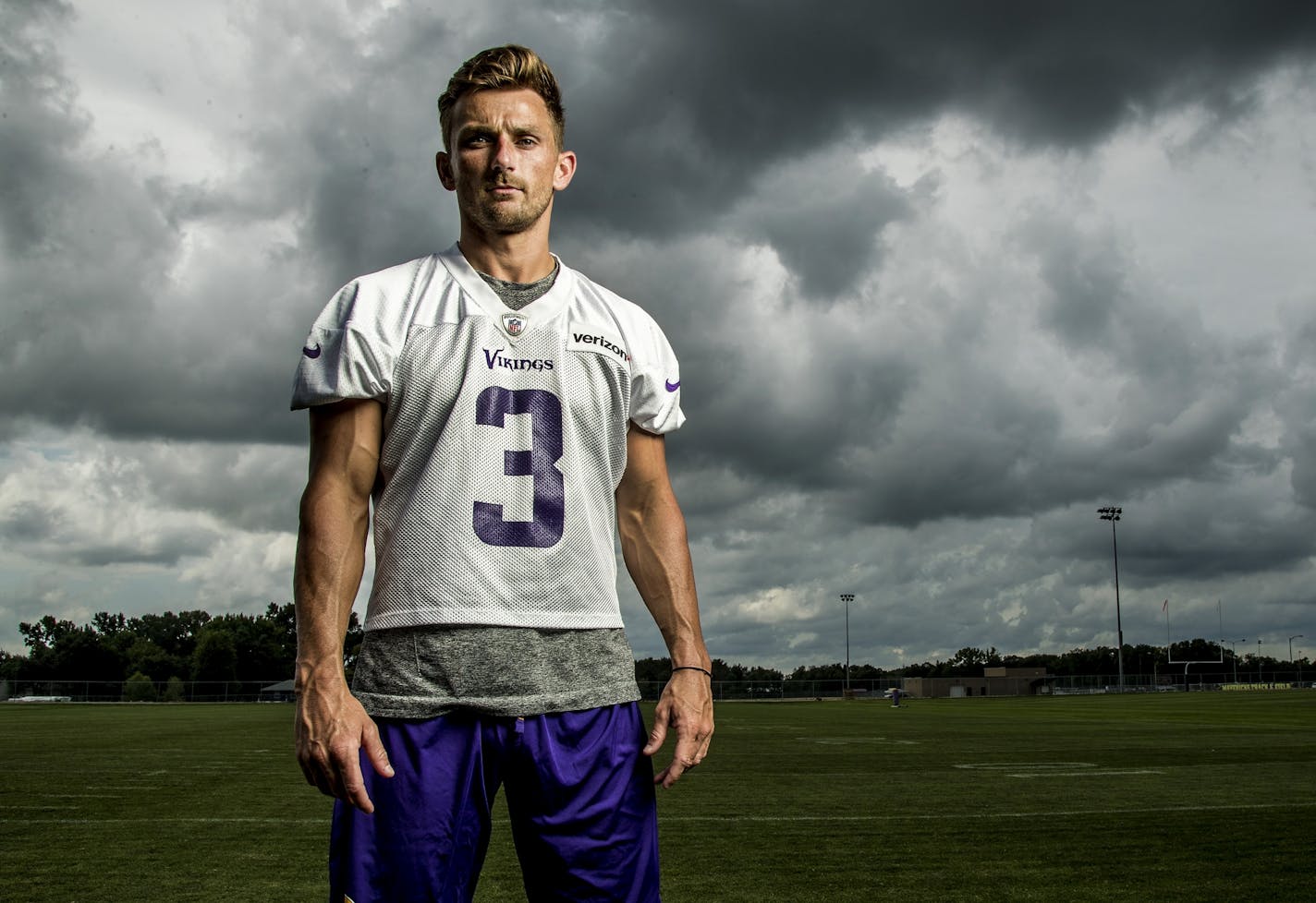 Minnesota Vikings kicker Blair Walsh (3).