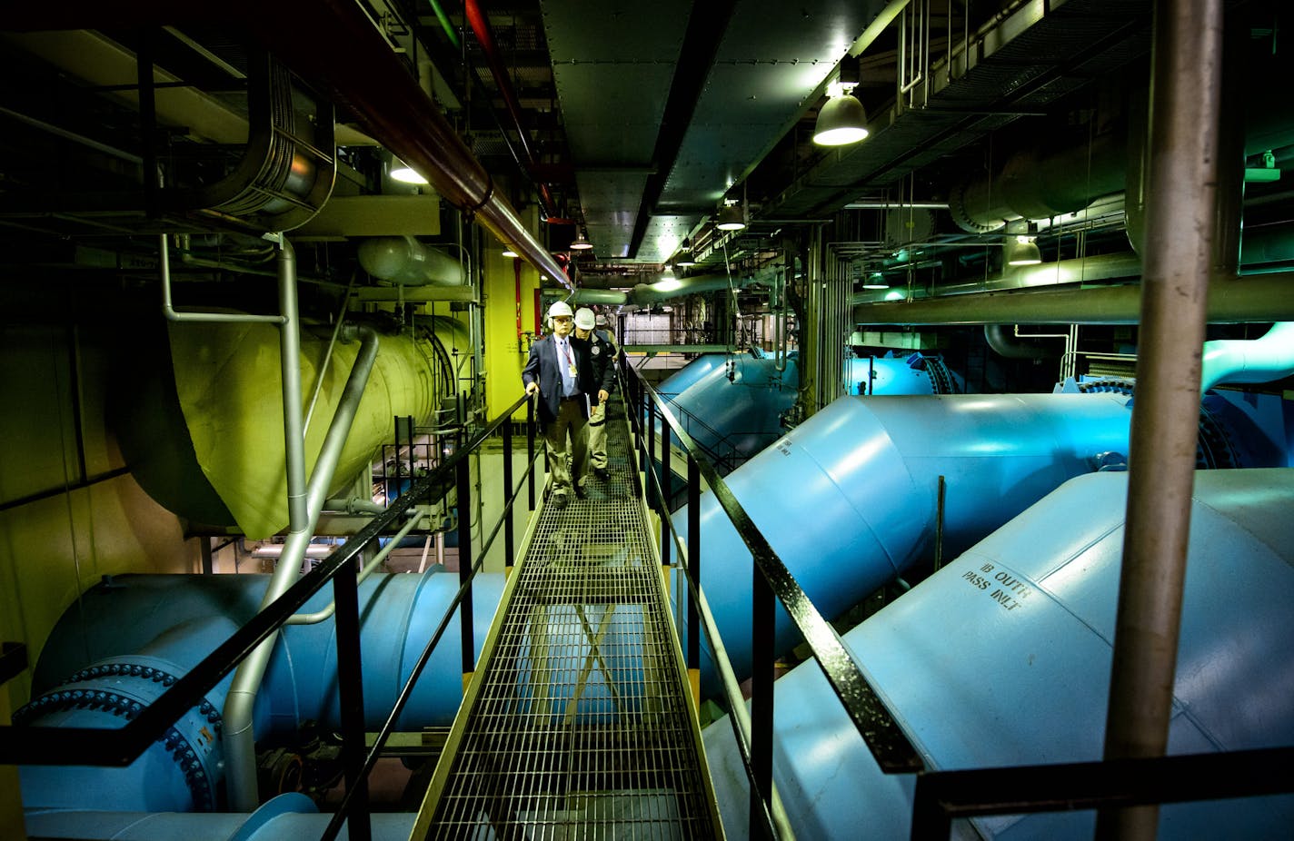 Massive pipes take water from the Mississippi River into Xcel Energy&#x2019;s Prairie Island nuclear plant in Red Wing. The plant is the city&#x2019;s biggest taxpayer, the mayor said.