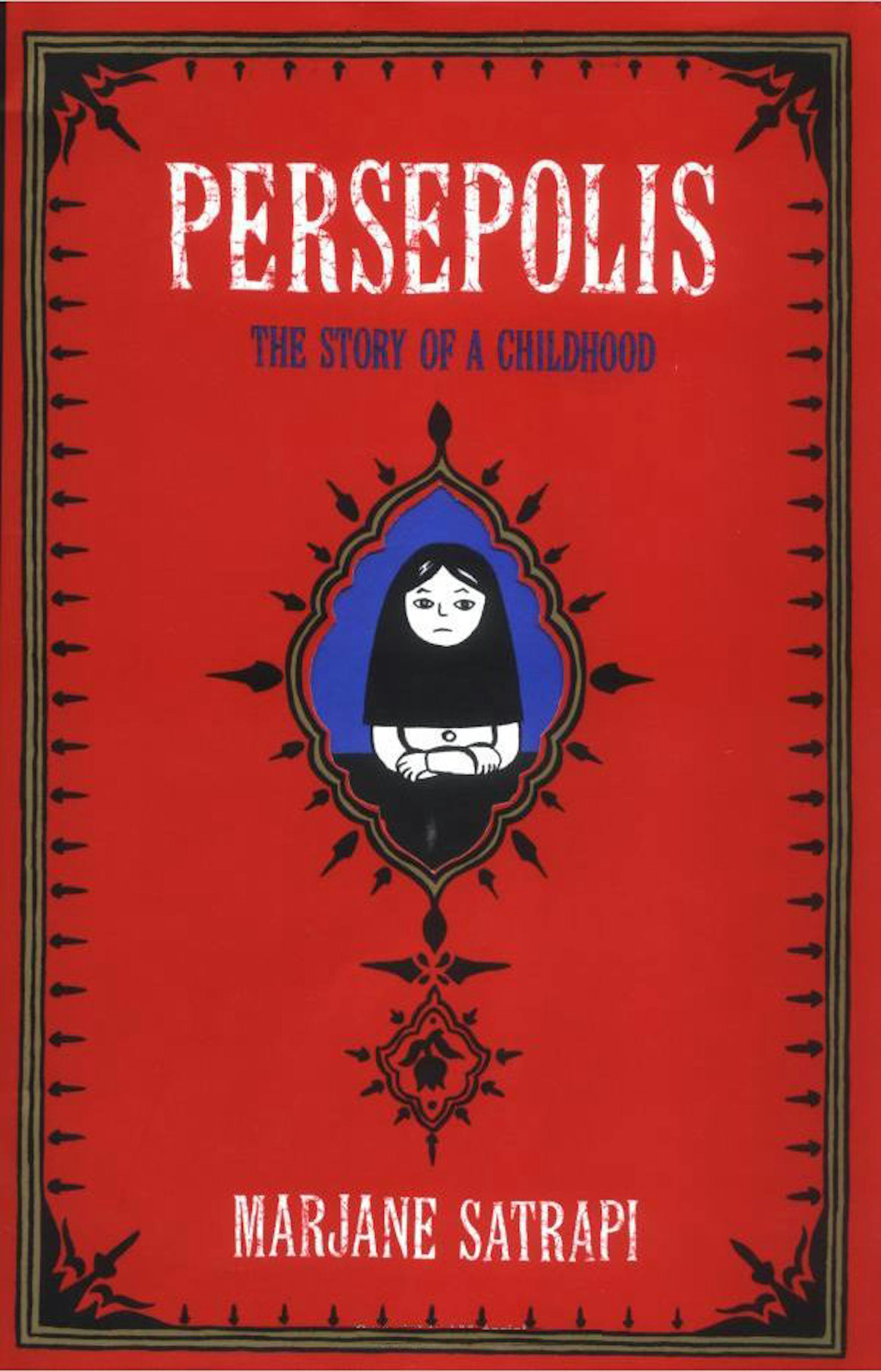Persepolis: The Story of a Childhood graphic novel cover Marjane Satrapi