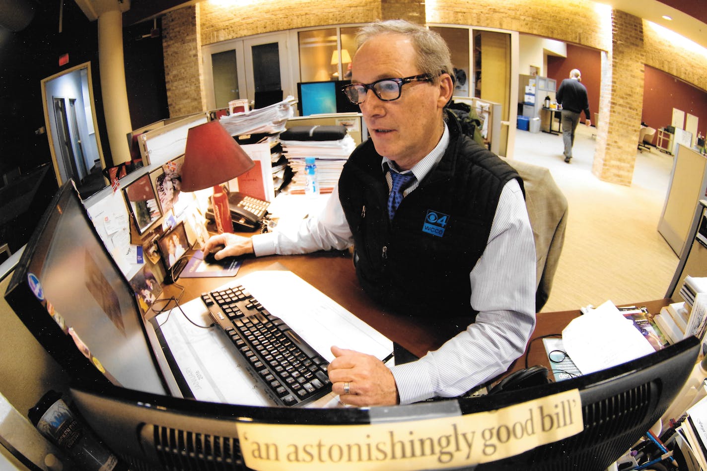 Bill Hudson's role at the CBS affiliate went beyond filing stories locally and from the road. Colleagues praised his role as a mentor, helping to set policy as a union steward and offering advice to colleagues between broadcasts.