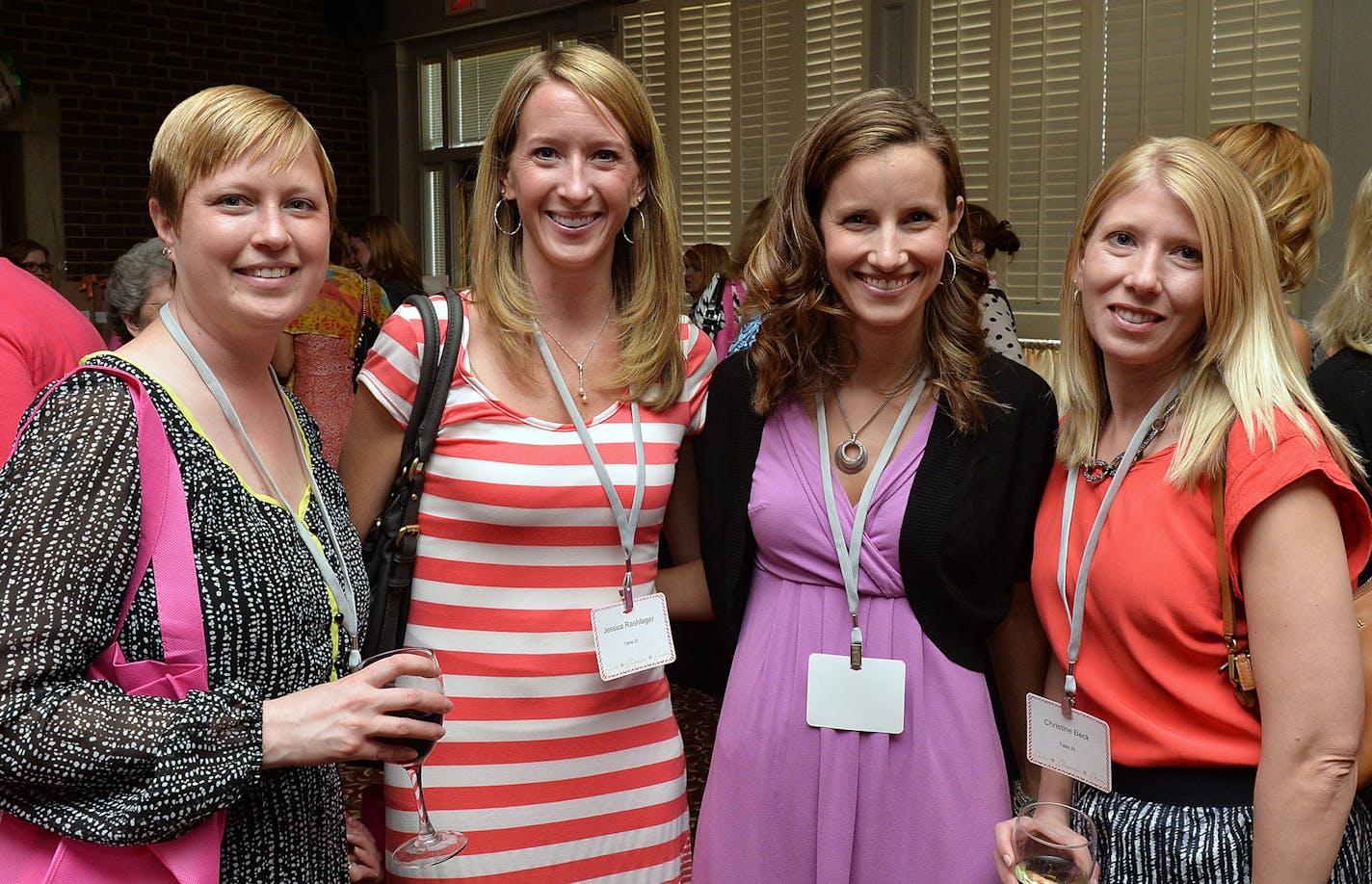 From left, Jennifer Berg, Jessica Rashleger, Katie Rutledge and Christine Beck. ] (SPECIAL TO THE STAR TRIBUNE/BRE McGEE) **Jennifer Berg (left), Jessica Rashleger (center left), Katie Rutledge (center right), Christine Beck (right)