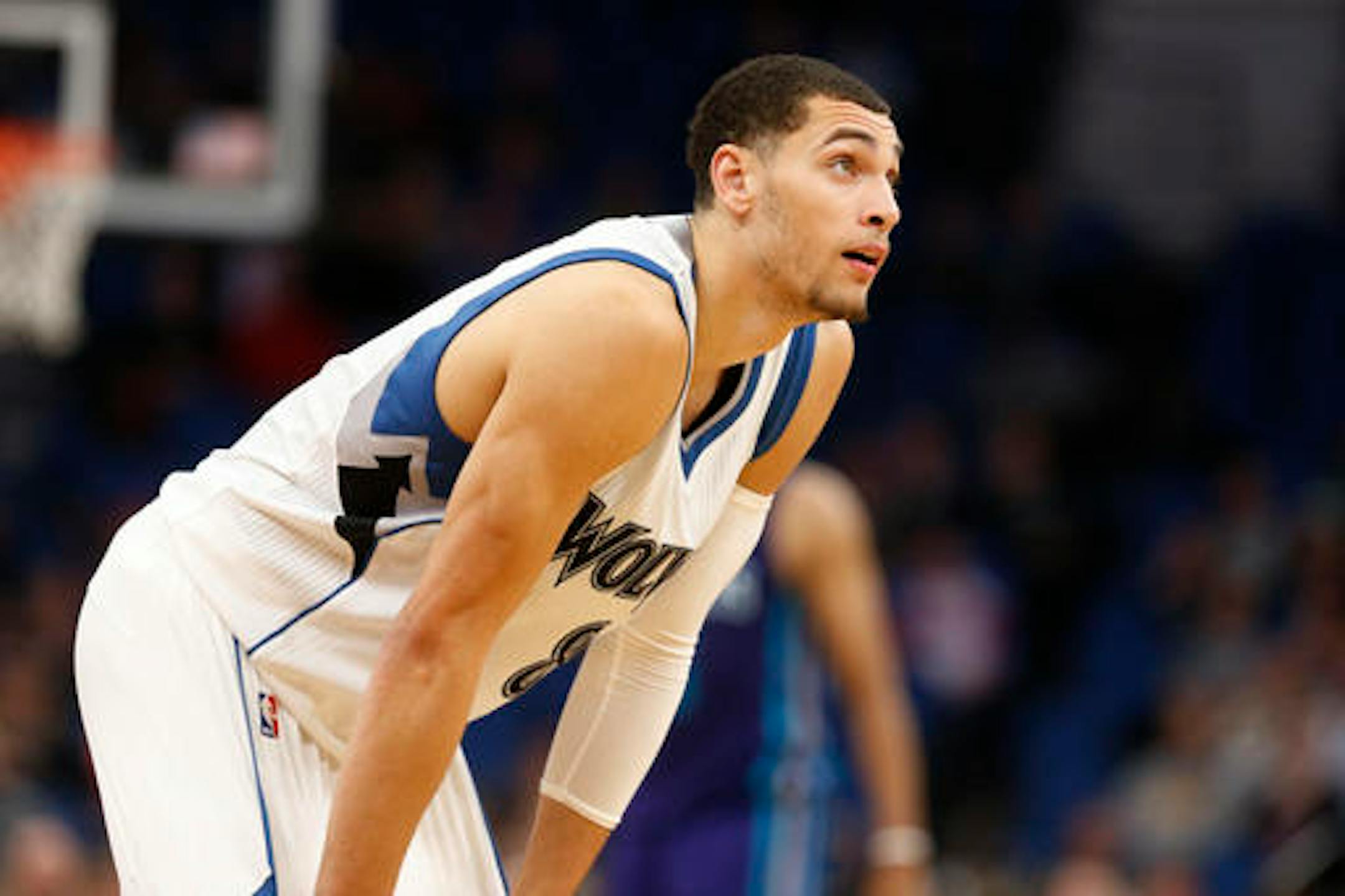 The Timberwolves' Zach LaVine