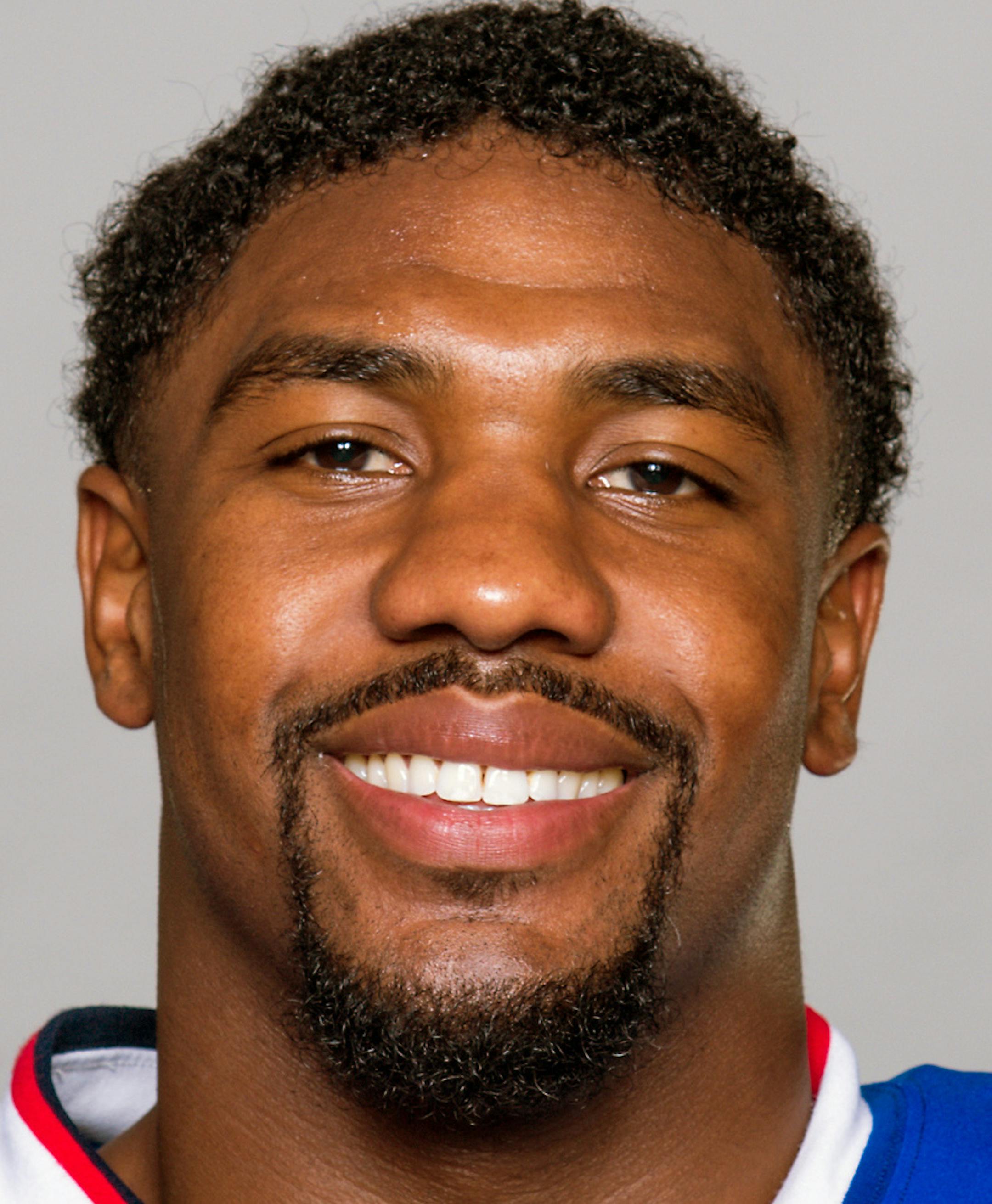 This is a 2018 photo of Jerry Hughes of the Buffalo Bills NFL football team. This image reflects the Buffalo Bills active roster as of Wednesday, May 9, 2018 when this image was taken. (AP Photo) ORG XMIT: NFLHS18