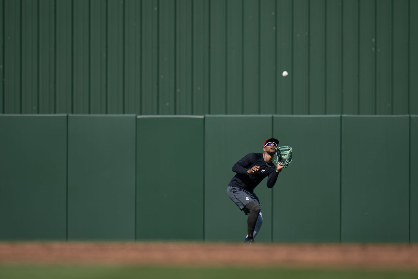 Byron Buxton is back in center field for the Twins this spring after spending 2023 as a designated hitter and battling through a string of devastating