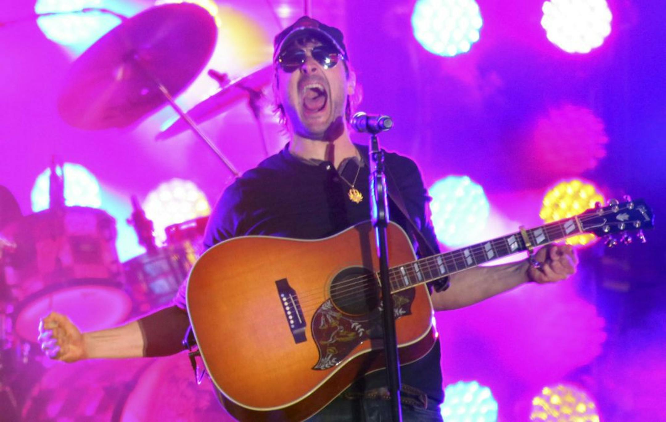 The Academy of Country Music hosts a free all star concert for fans as country music artist Eric Church (Album of the Year Nominee & Video of the Year Nominee) performs at the ACM Fremont Street Experience on Saturday, Mar. 31, 2012, in Las Vegas.