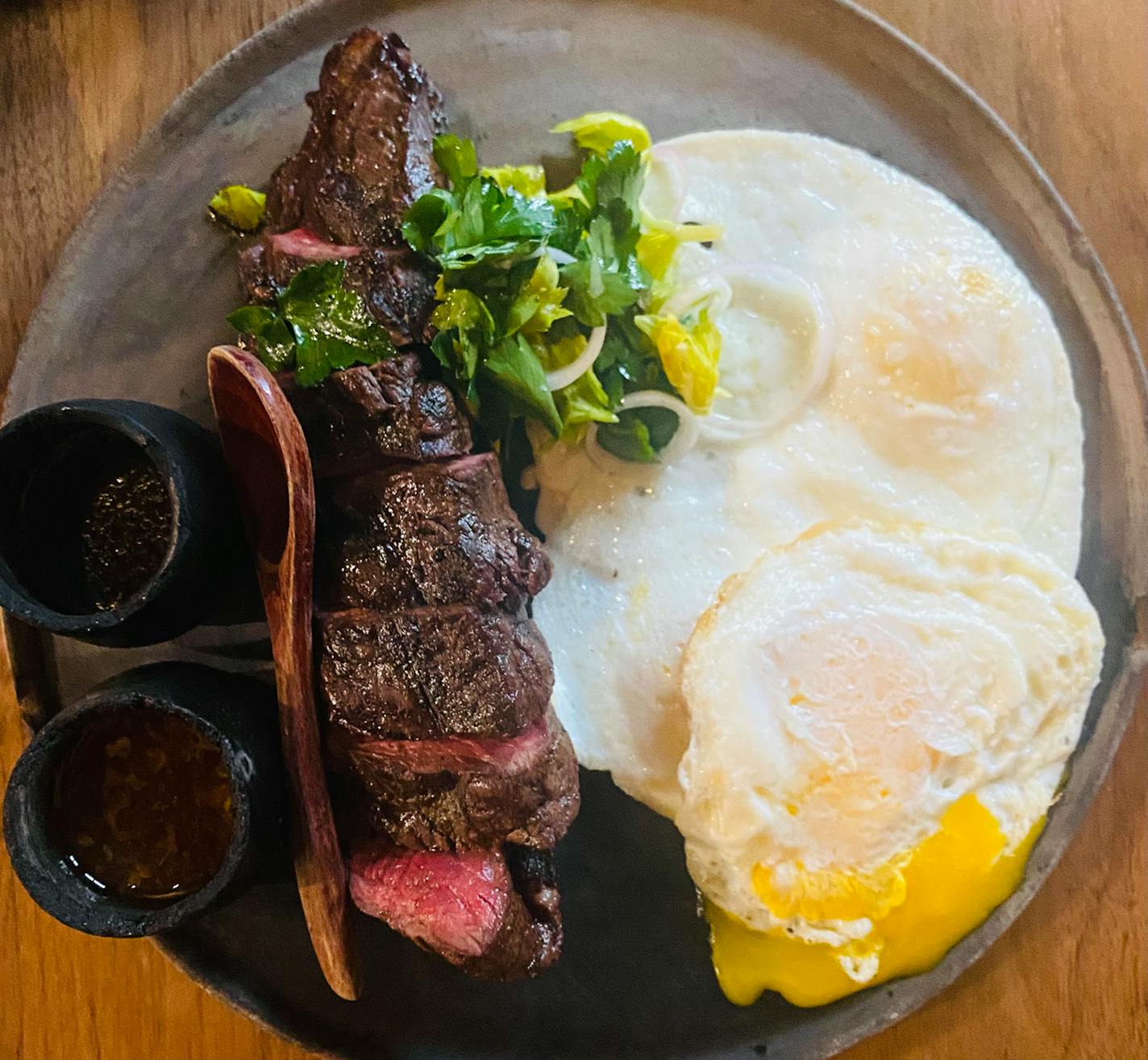 Steak and eggs from Porzana. Nancy Ngo, Star Tribune