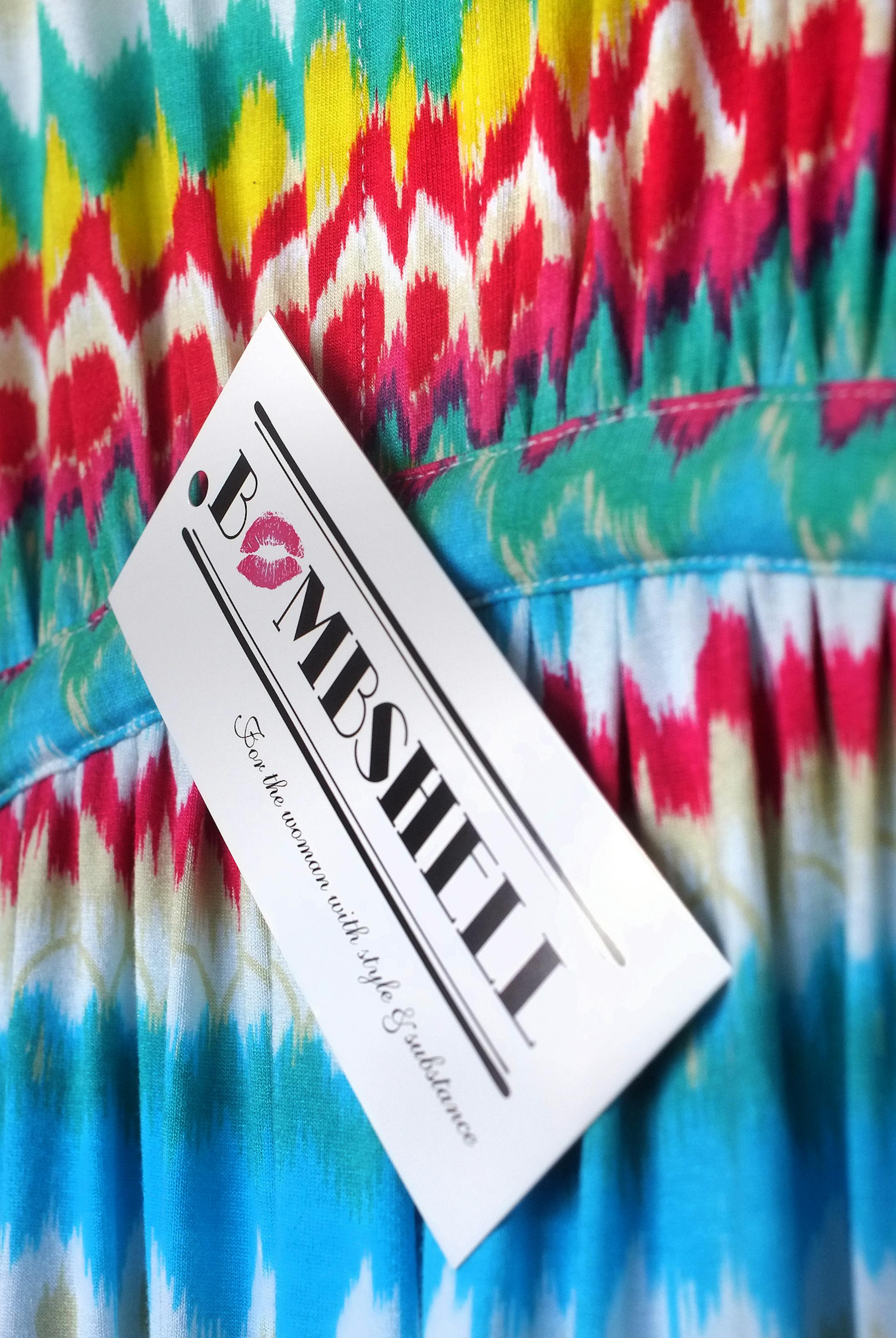 Denise Alden, owner of Bombshell, a plus-size boutique in St. Paul, picks things for color, patterns, and what's hot for this fashion season. ] TOM WALLACE • twallace@startribune.com _ Assignments #20027679A_ February 19, 2013_ SLUG: 90980 PLUSSIZE030213_ EXTRA INFORMATION: Photos were taken on location at the Bombshell store. Gennae Falconer is wearing the Cherry Velvet, "daphne" dress by photo and the Kiyonna, "Whimsy" dress under the painted quote. Wendy Hull Igigi "Skye" dress in fron