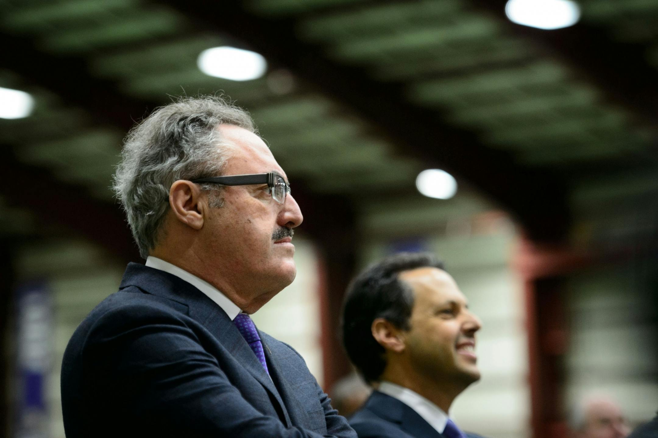 Team owners Zygi and Mark Wilf Minnesota Vikings today introduced new head coach Mike Zimmer at a news conference at Winter Park. Friday, January 17, 2014.