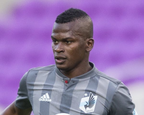 Minnesota United FC's Darwin Quintero, shown during a match last month, scored a penalty-kick goal for the Loons on Saturday at New England.