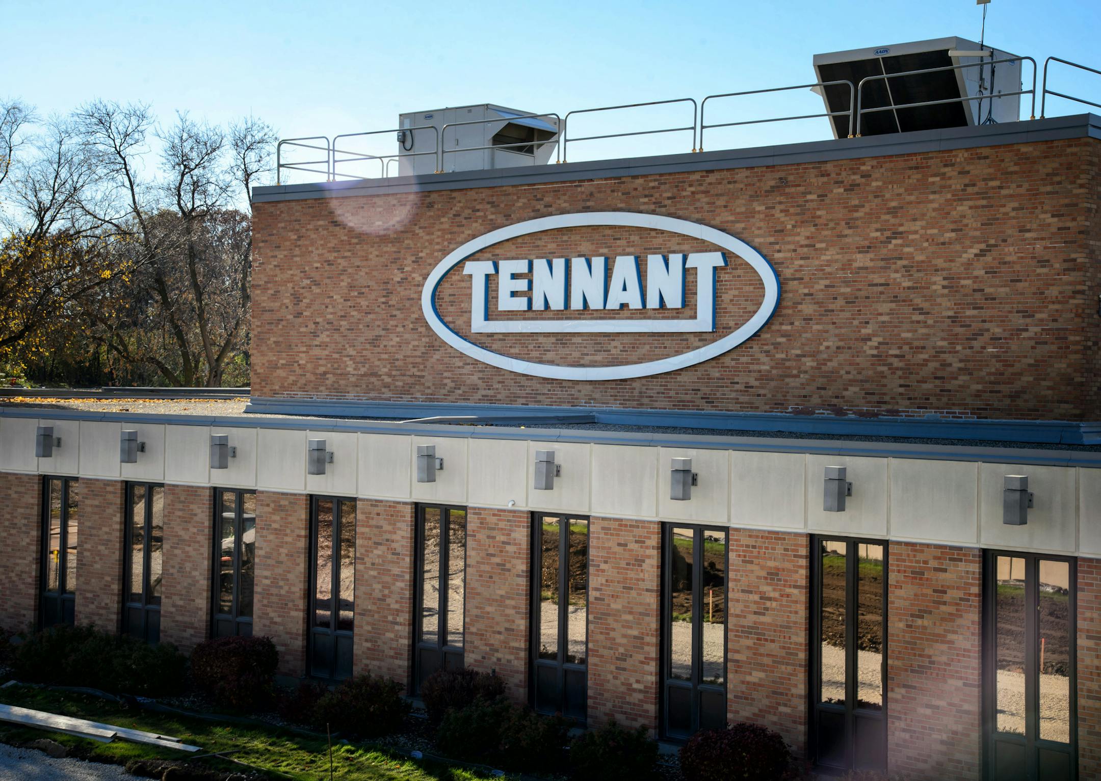 The Tennant Co.'s manufacturing facility in Golden Valley. (GLEN STUBBE/Star Tribune file photo)