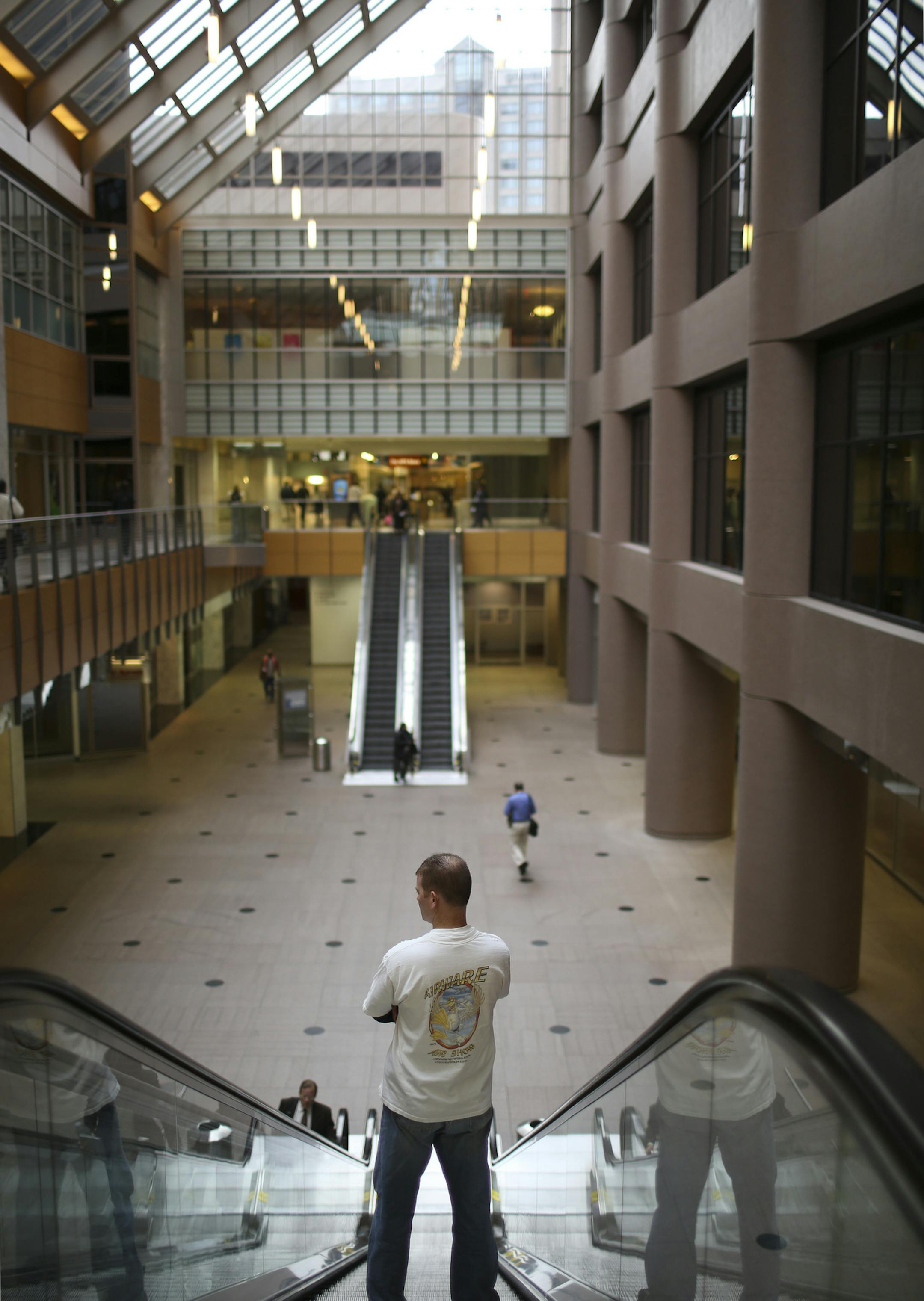 One of downtown Minneapolis' signature office towers, which includes City Center, has been sold for $207 million, the Star Tribune has learned. The 50-story building, called 33 South Sixth, is anchored by the shopping center, as well as office space largely occupied by Target Corp.and the Minneapolis Marriott at City Center. The glass covered atrium that is a part of 33 South Sixth, in downtown Minneapolis, Minn. on Tuesday afternoon, October 9, 2012. ] JEFF WHEELER ‚Ä¢ jeff.whe