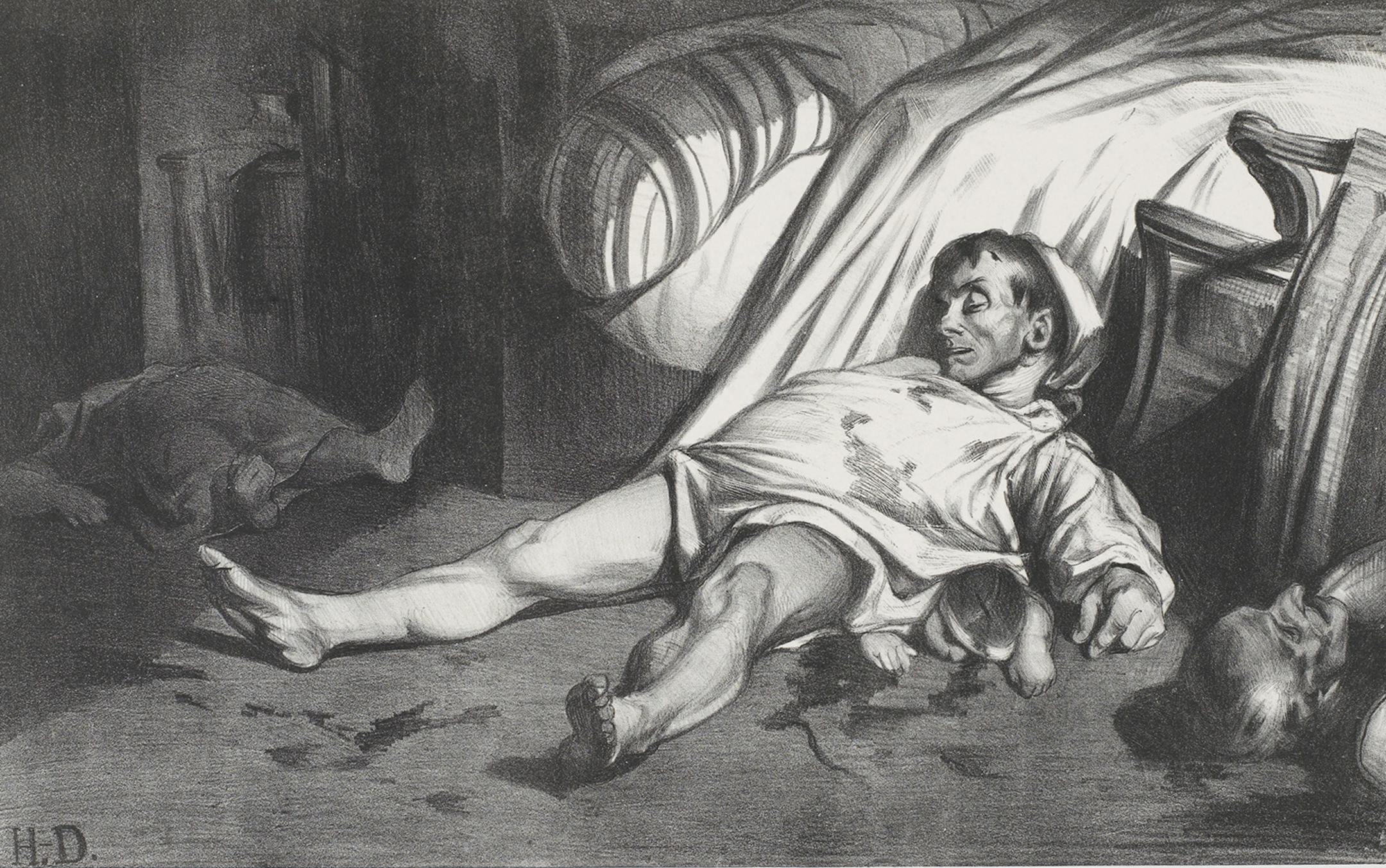 Provided by Minneapolis Institute of Arts HonorÈ Daumier French, 1808-1879 "Rue Transnonain, le 15 Avril, 1834," 1834 Lithograph Gift of Marion and John Andrus ORG XMIT: 43877