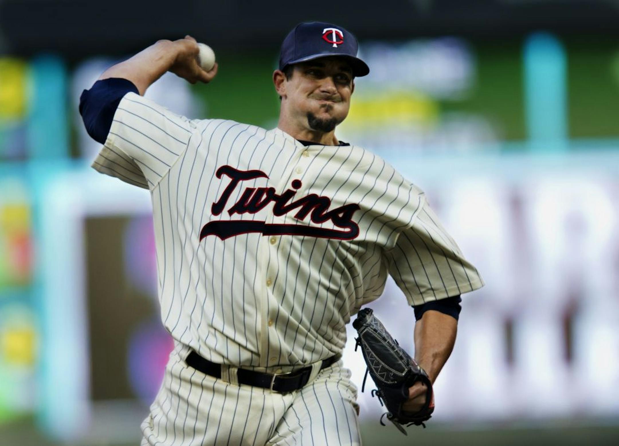 Twins starting pitcher Carl Pavano.