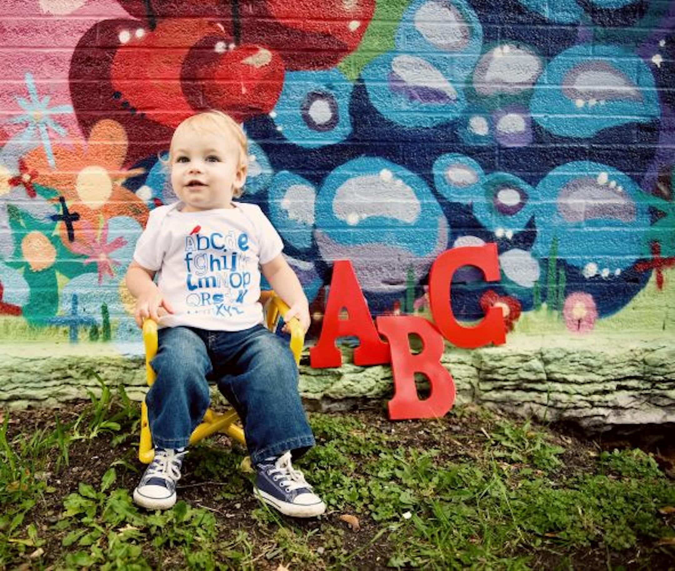 My Little Dear offers screen-printed onesies.