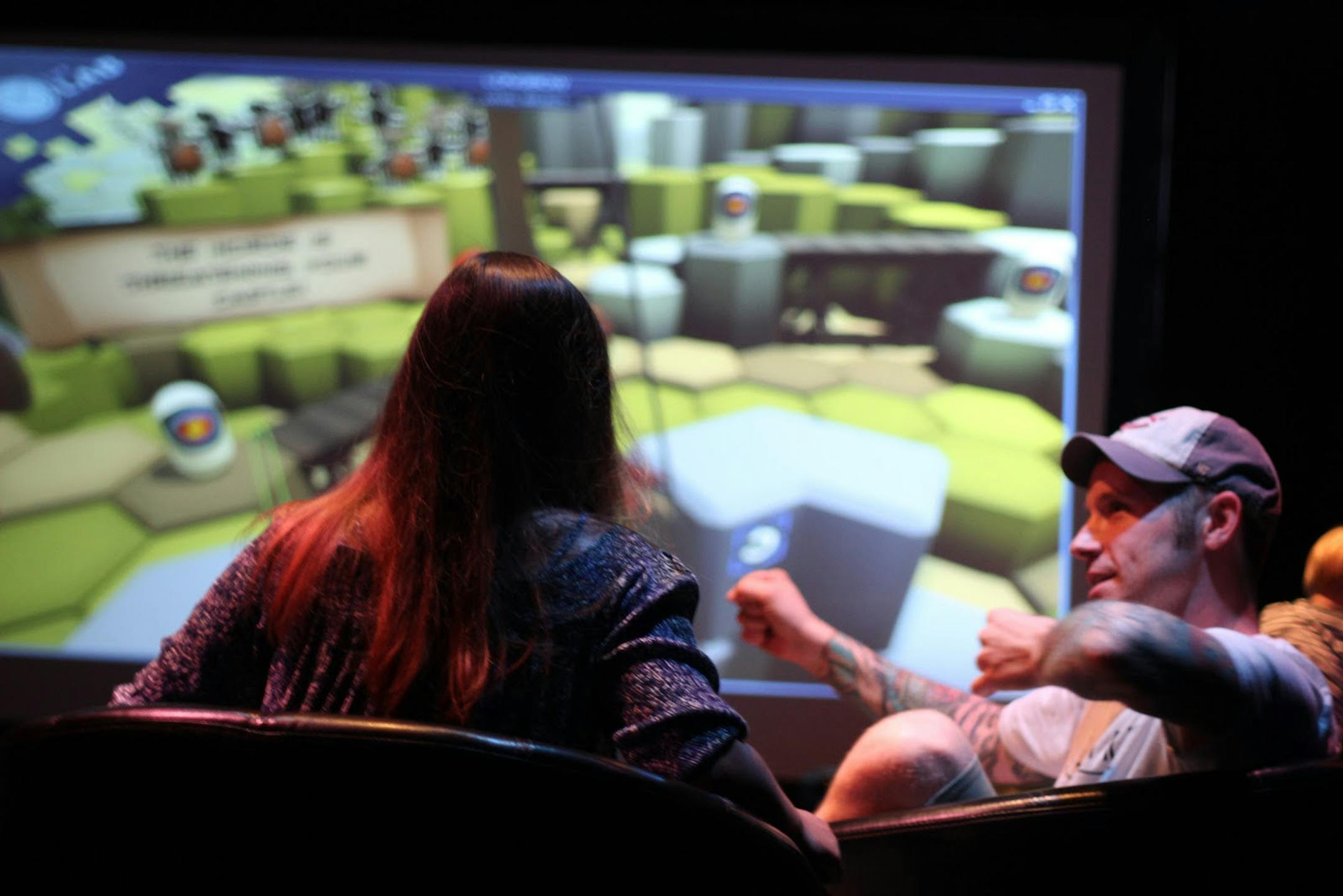 Voxel Virtual Reality Parlour, one of the first VR lounges in the U.S., opened in St. Paul last fall. It has three rooms that people can rent out for themselves or groups and try out the latest and greatest in VR technology. Credit: Voxel