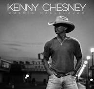 This cover image released by Blue Chair/Columbia shows "Cosmic Hallelujah," the latest release by Kenny Chesney. (Blue Chair/Columbia via AP)