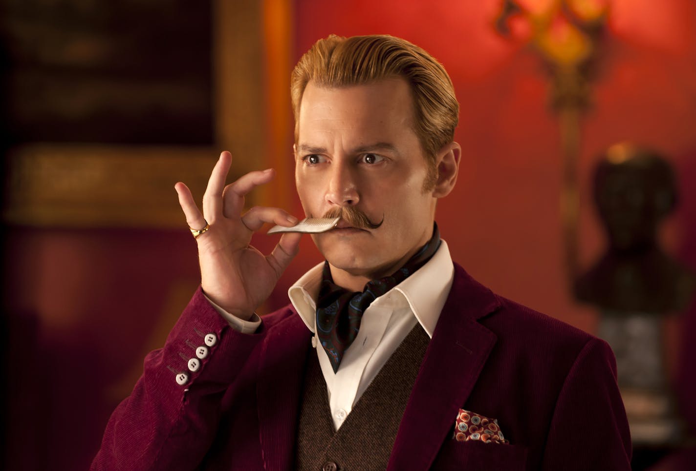 Johnny Depp is "Mortdecai."