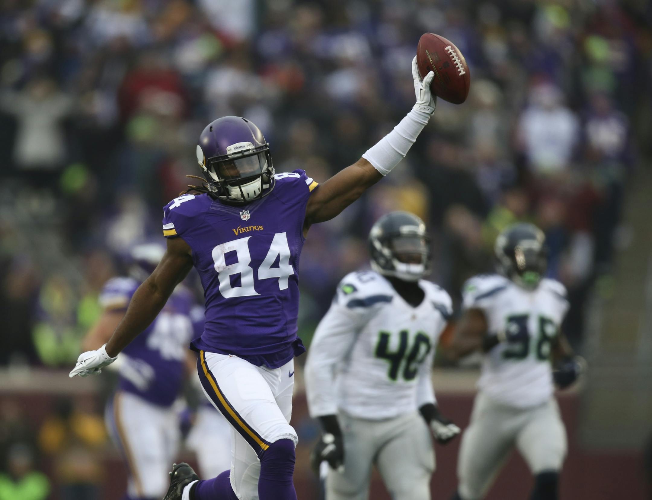 Vikings returner/receiver Cordarrelle Patterson