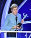 Frances McDormand accepts the award for outstanding performance by a female actor in a leading role for "Three Billboards Outside Ebbing, Missouri" at