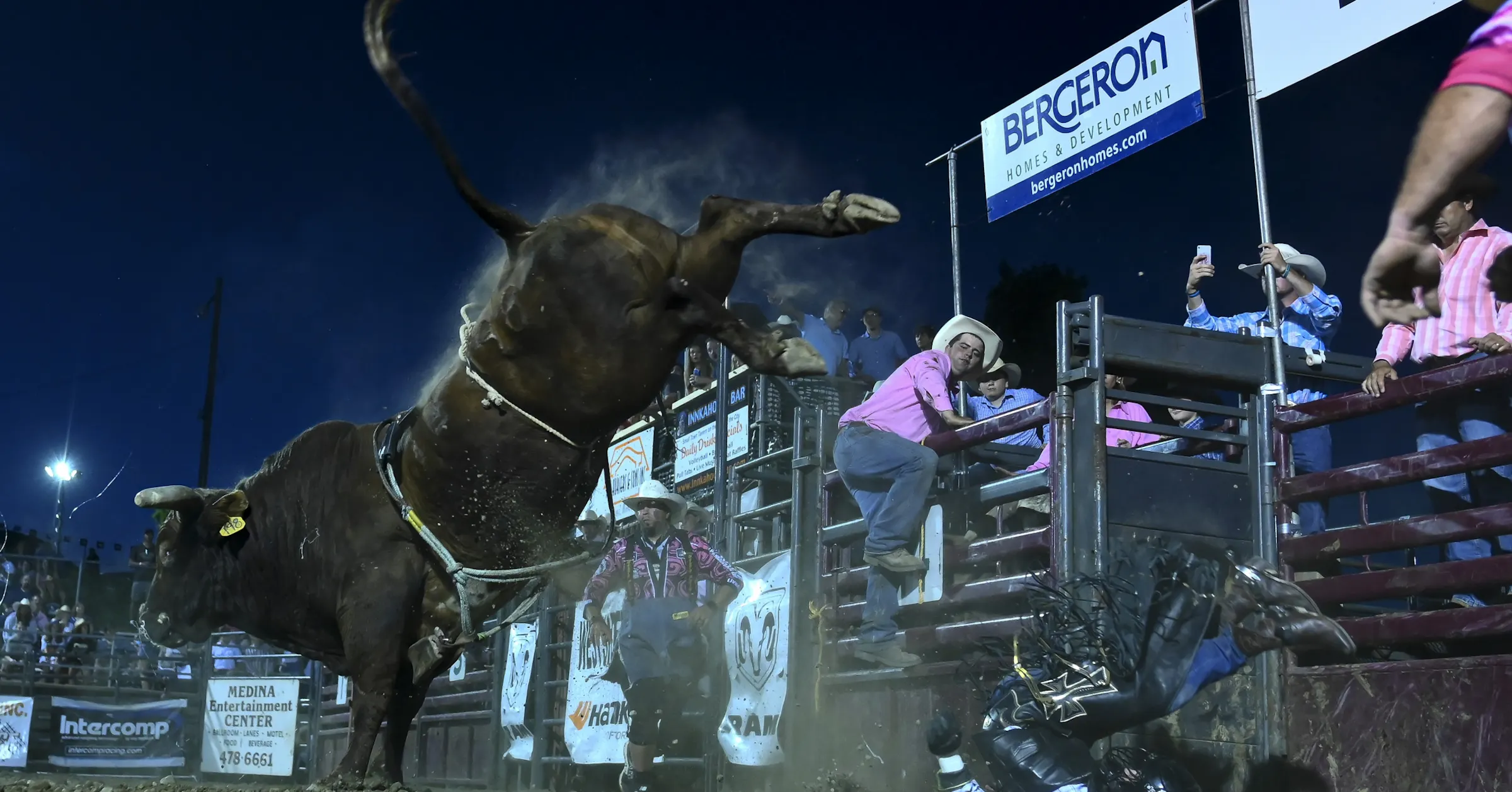 Hamwl Rodeo The first night at the Hamel rodeo