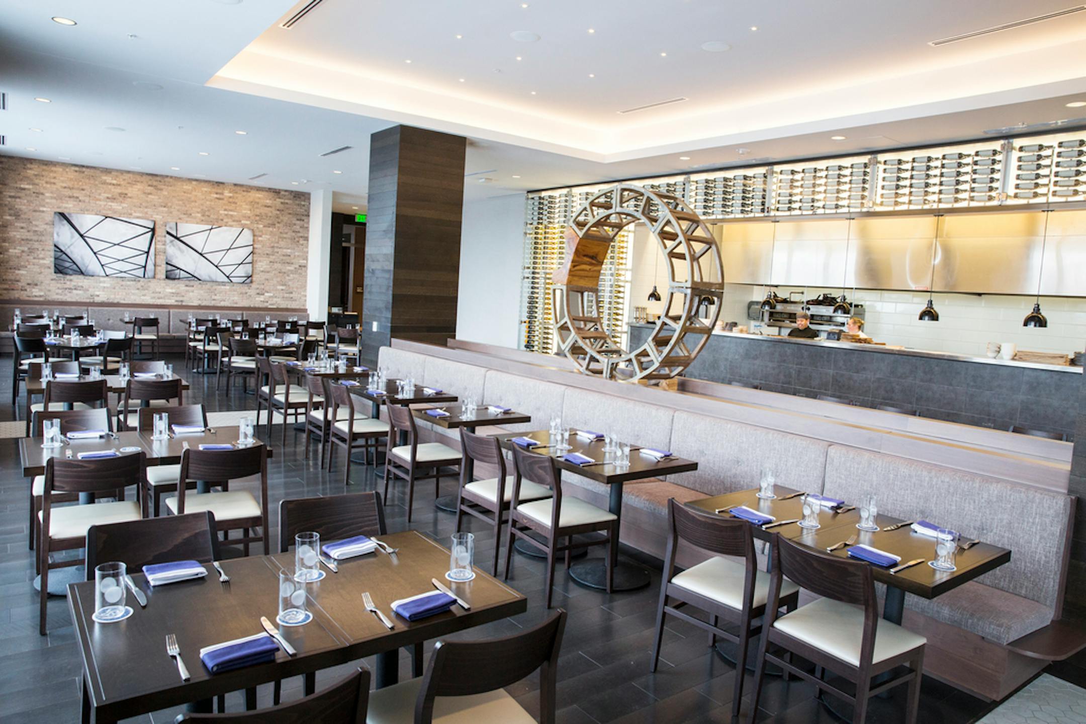 The dining room at Cedar + Stone, Urban Table.