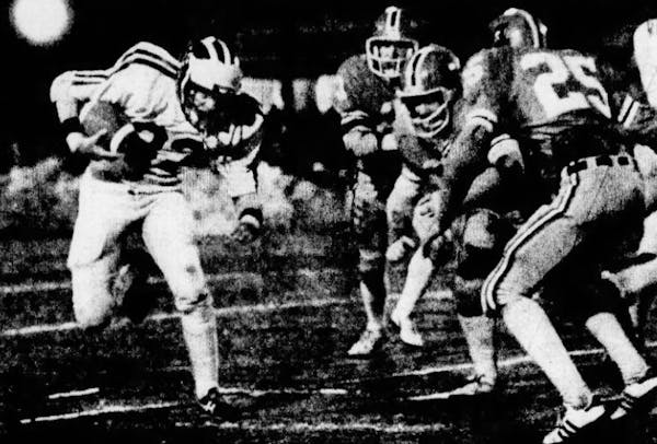 Mark Tousignant rushed for 133 yards for Rosemount in the 1981 Class AA final.