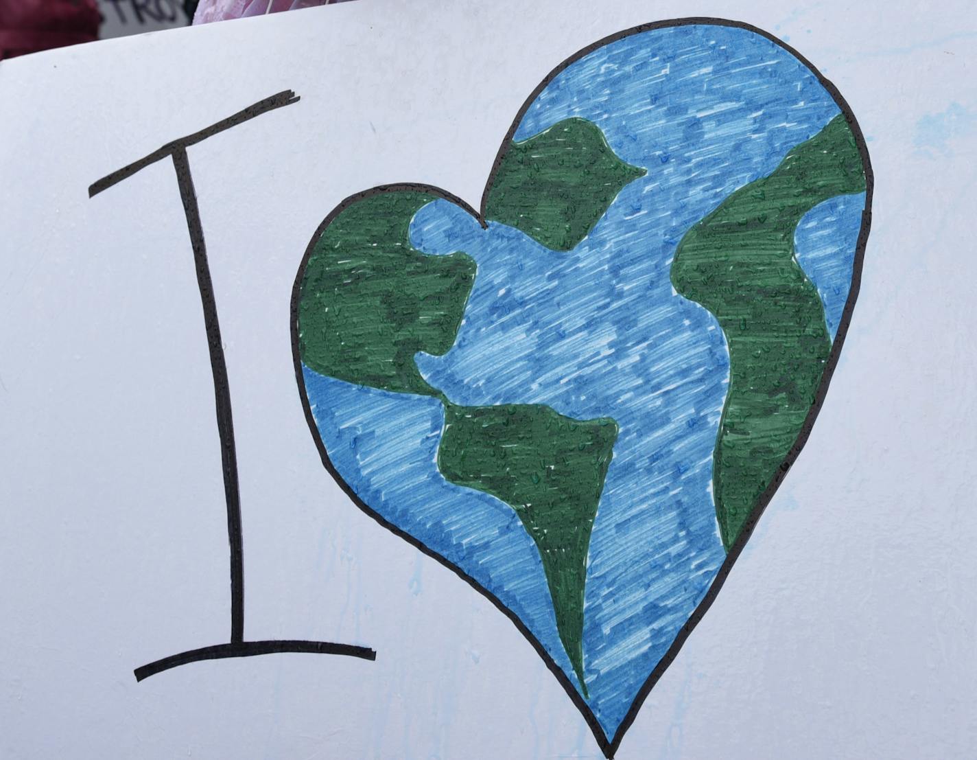 A woman carries a sign during the March for Science in Washington, Saturday, April 22, 2017. Scientists, students and research advocates rallied from the Brandenburg Gate to the Washington Monument on Earth Day, conveying a global message of scientific freedom without political interference and spending necessary to make future breakthroughs possible. (AP Photo/Sait Serkan Gurbuz)