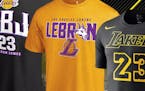 LeBron James’ arrival in Los Angeles has T-shirts and jerseys flying off NBA Store shelves. It also has knocked the Timberwolves’ hopes for an NBA
