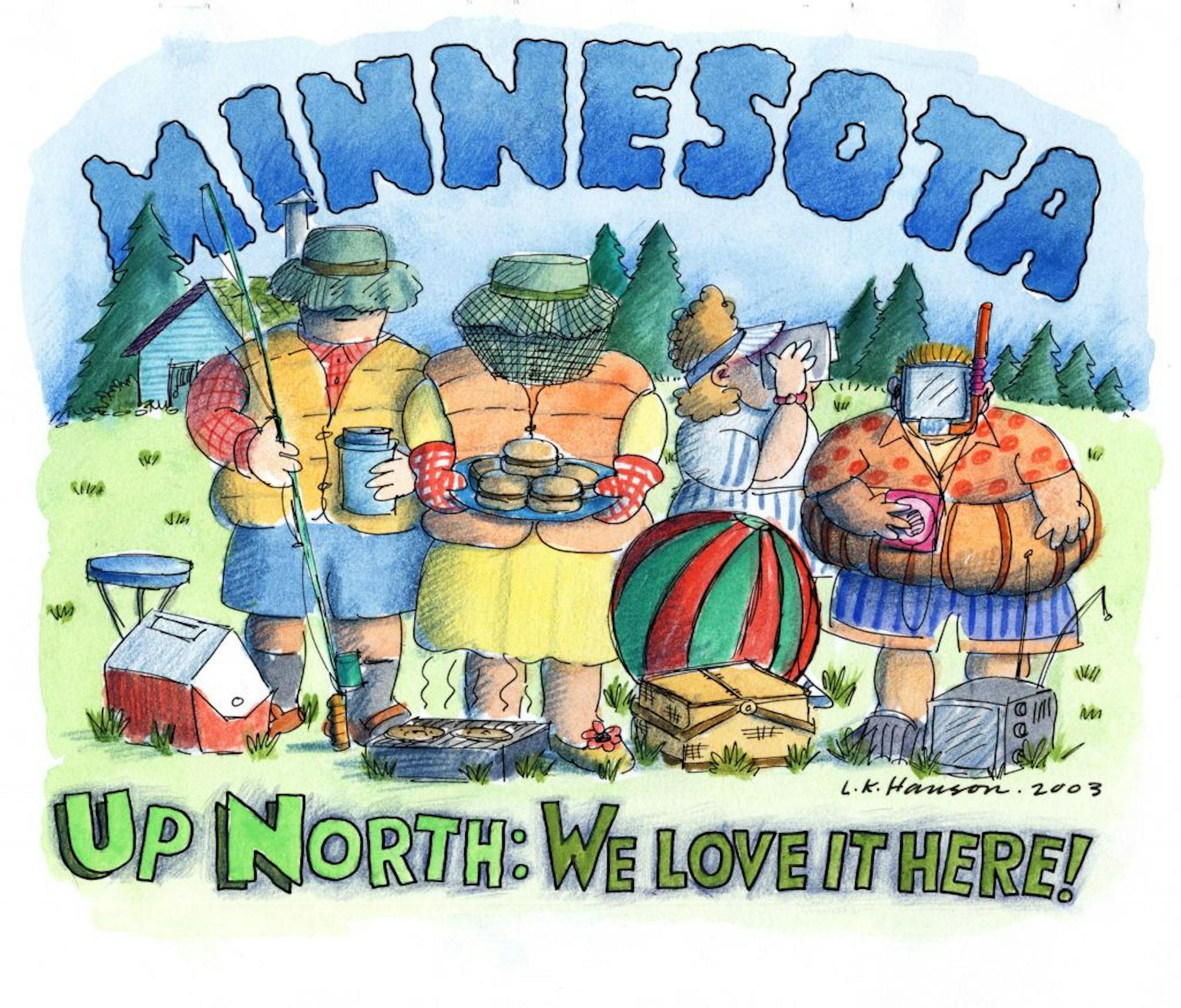minnesota-upnorth, t-shirt image for promotions