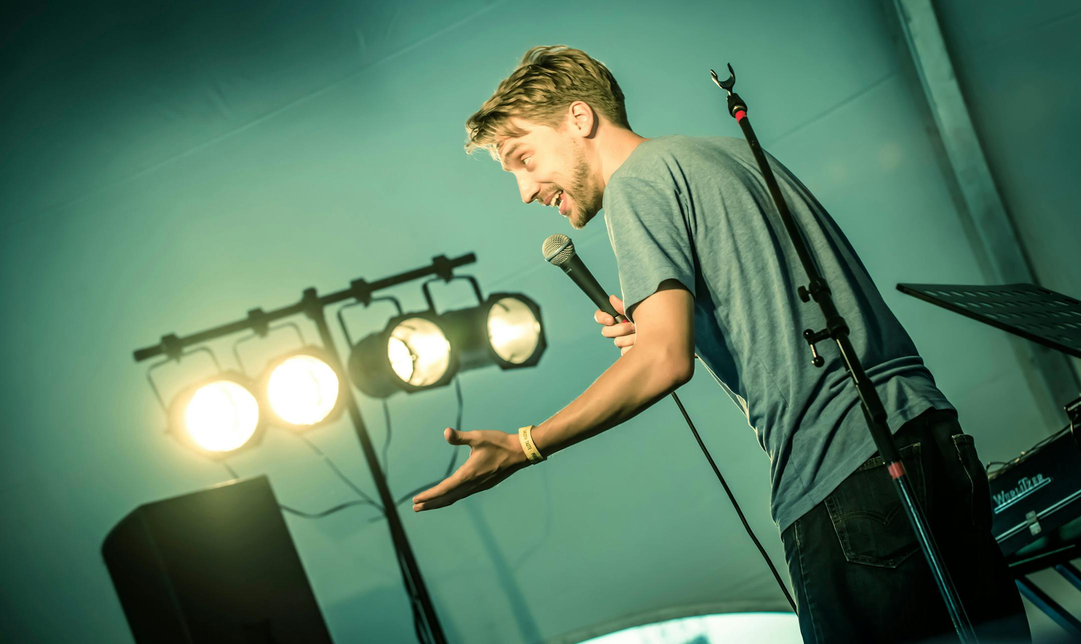 Ben San Del's summer tradition involves theaters, either onstage or in the audience. Photo by Dennis Zerwas Jr