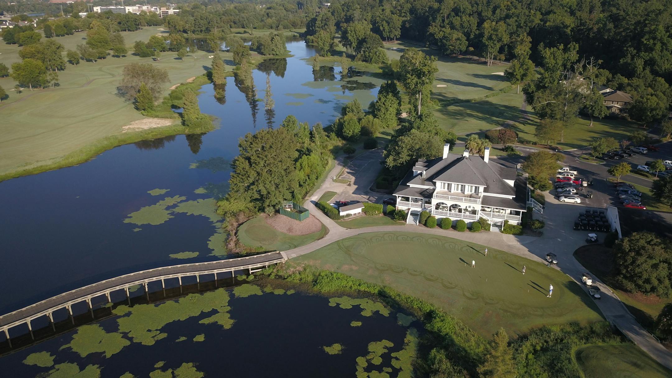 The River Golf Club, in North Augusta across the state line in South Carolina, is one of the several golf courses in the area open to the public for play. (Augusta Convention and Visitors Bureau)