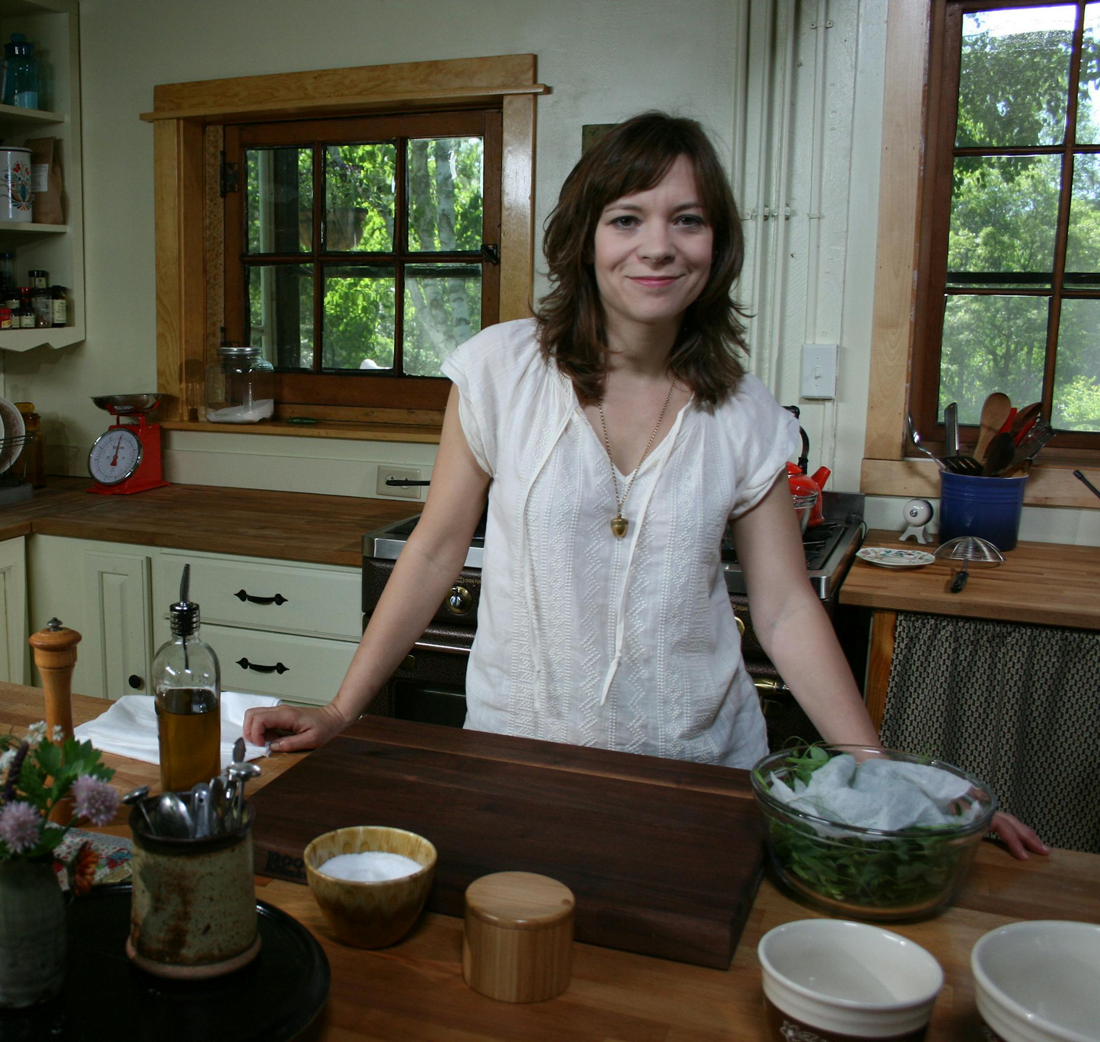 Photo provided by the Food Network Amy Thielen of rural Park Rapids has a new cookbook "The New Midwestern Table" and a Food Network show on the horizon.