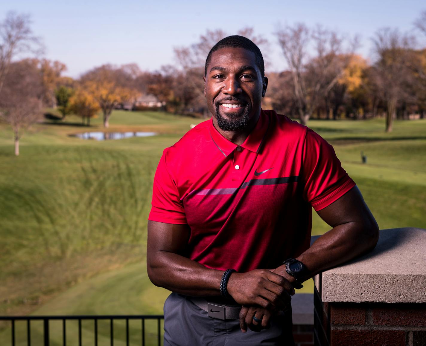 Retired NFL wide receiver Greg Jennings was photographed at the Interlachen Country Club Thursday afternoon in Edina. ] (AARON LAVINSKY/STAR TRIBUNE) aaron.lavinsky@startribune.com A charitable connection is essential for a celebrity's image. With so many worthy charities and causes in our community, how does a celebrity choose how to put their star-power to good use? We asked five local celebrities to share which cause they support and why. It turns out they have a genuine, personal link with t