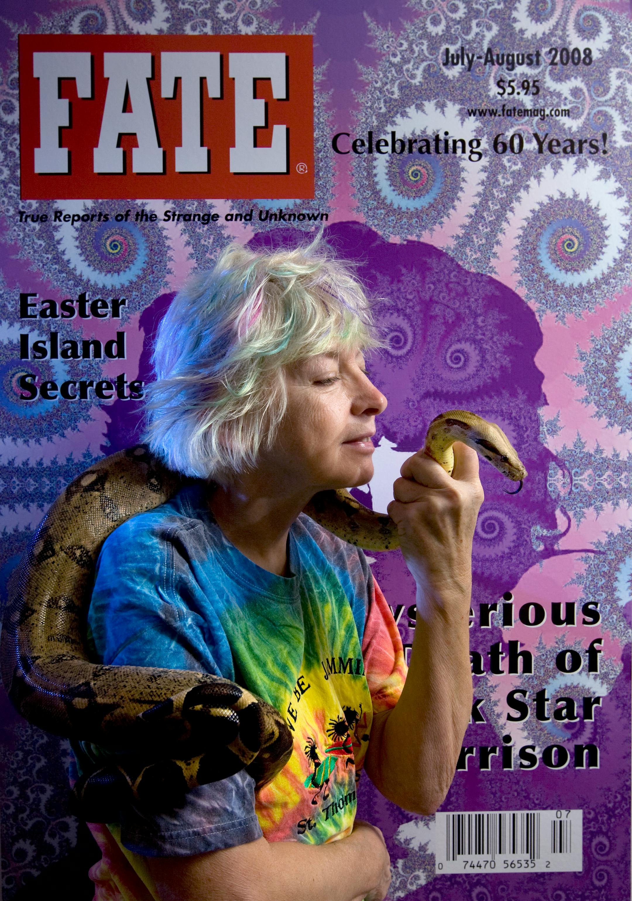 Phyliss Galde,who brought Fate in 2001, frequently meets fans at paranormal conferences who remember the magazine from childhood.