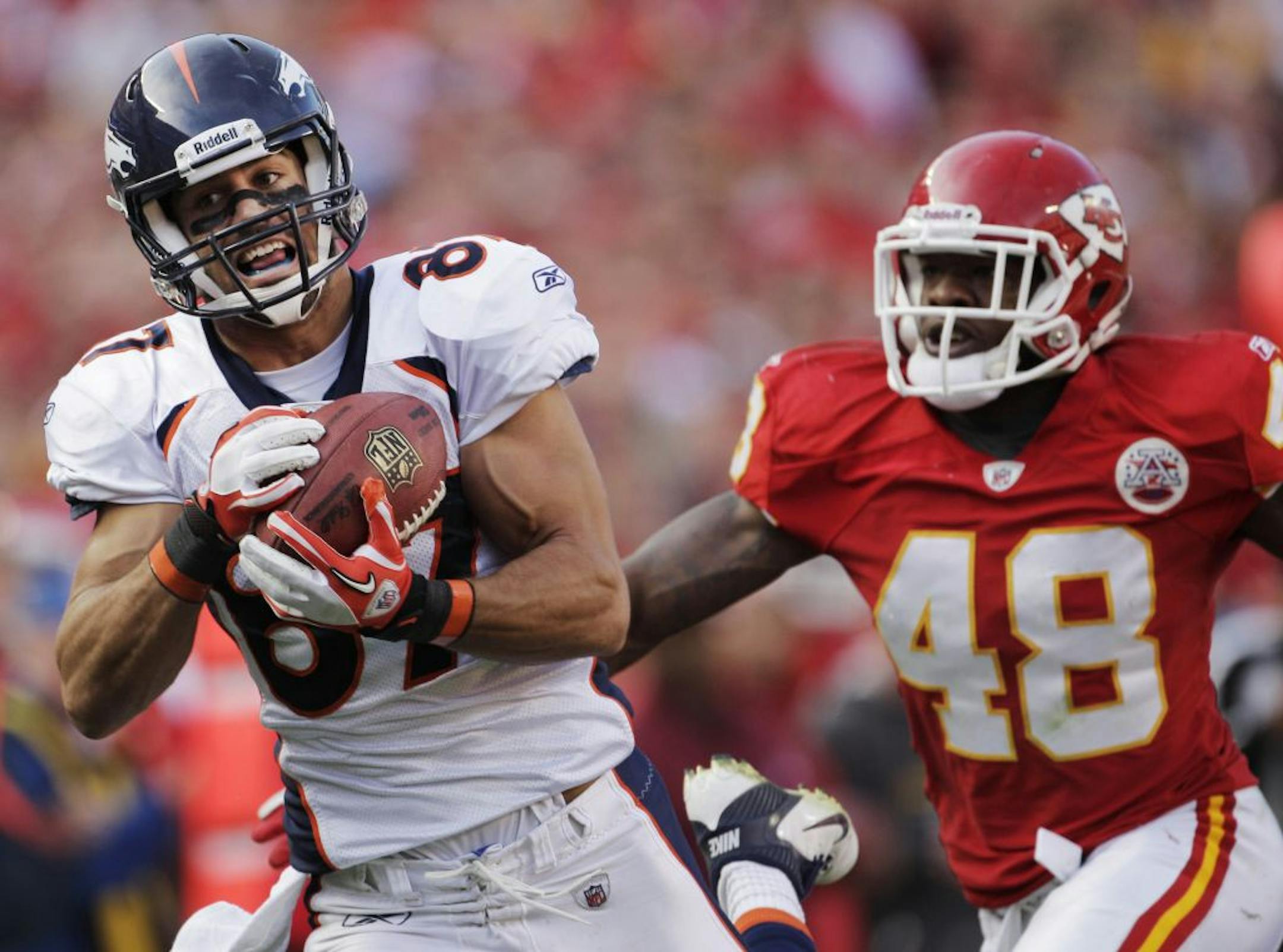 Denver Broncos wide receiver Eric Decker