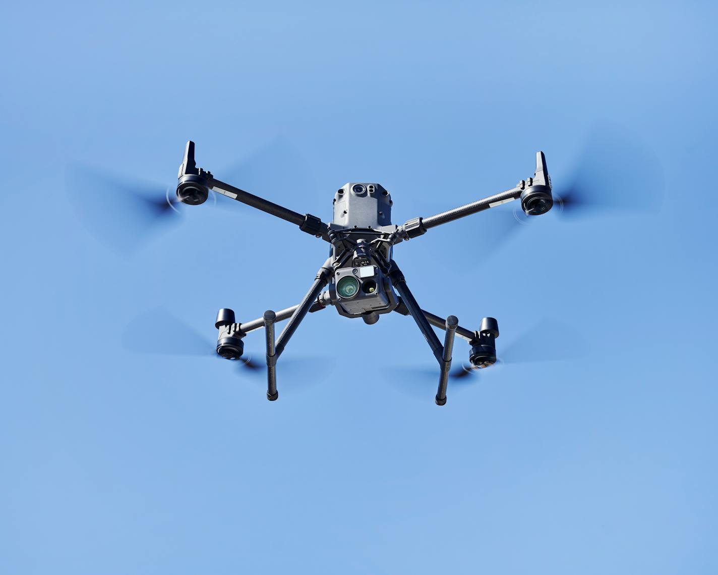 A drone used for police operations in Chula Vista, Calif., on Nov. 11, 2020. Minnesota drone trainer and salesman Logan Noess said he's seen a rapid increase in drone use and now counts Eden Prairie, Edina, Crystal, Coon Rapids, Golden Valley and Plymouth among those he's either sold gear to or helped train.