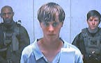 Dylann Roof appears via video before a judge in Charleston, S.C., on Friday, June 19, 2015. The 21-year-old accused of killing nine people inside a bl