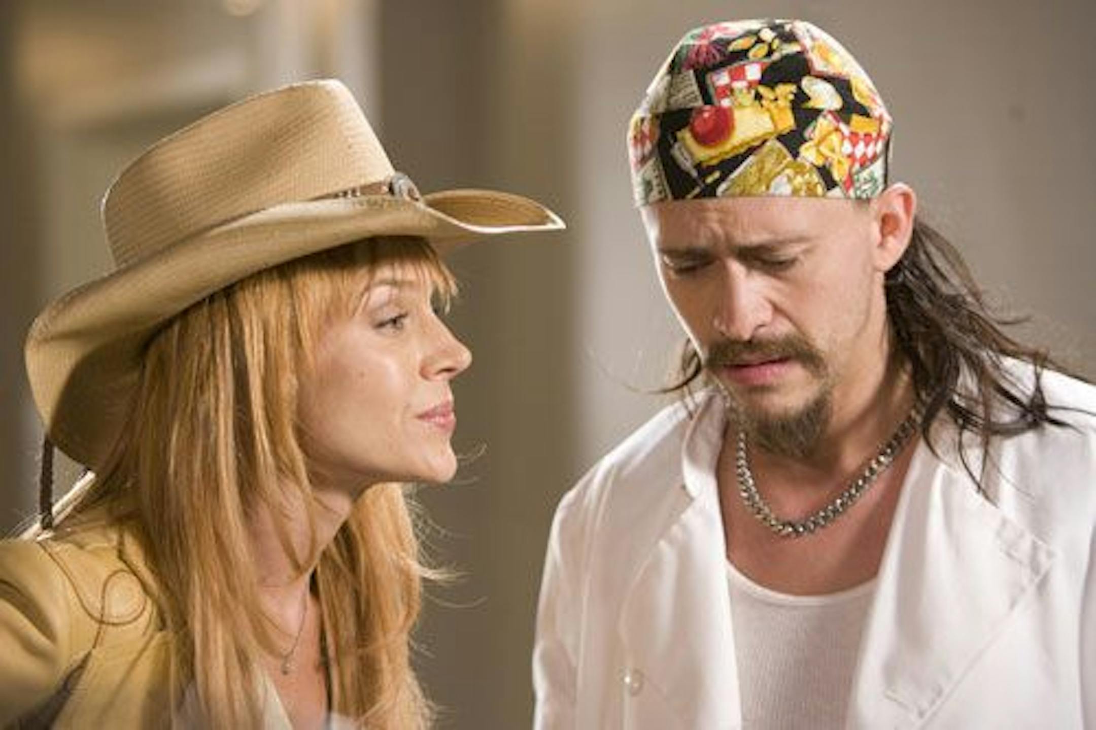 Julie Benz and Clifton Collins Jr. in "Boondock Saints II: All Saints Day."
