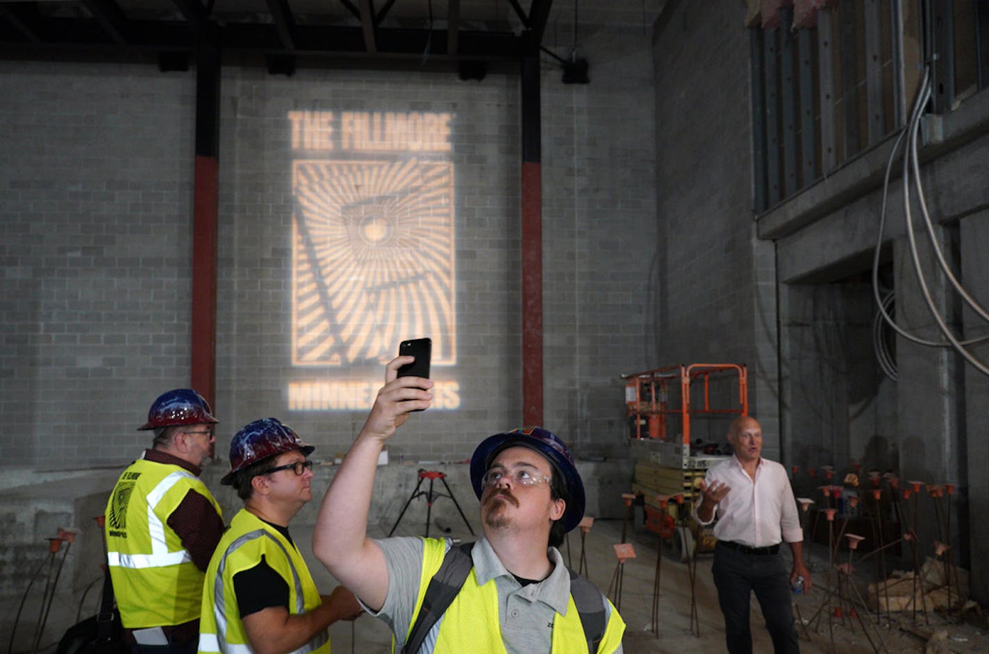 Live Nation representatives gave local media a preview tour of the Fillmore Minneapolis site in August.