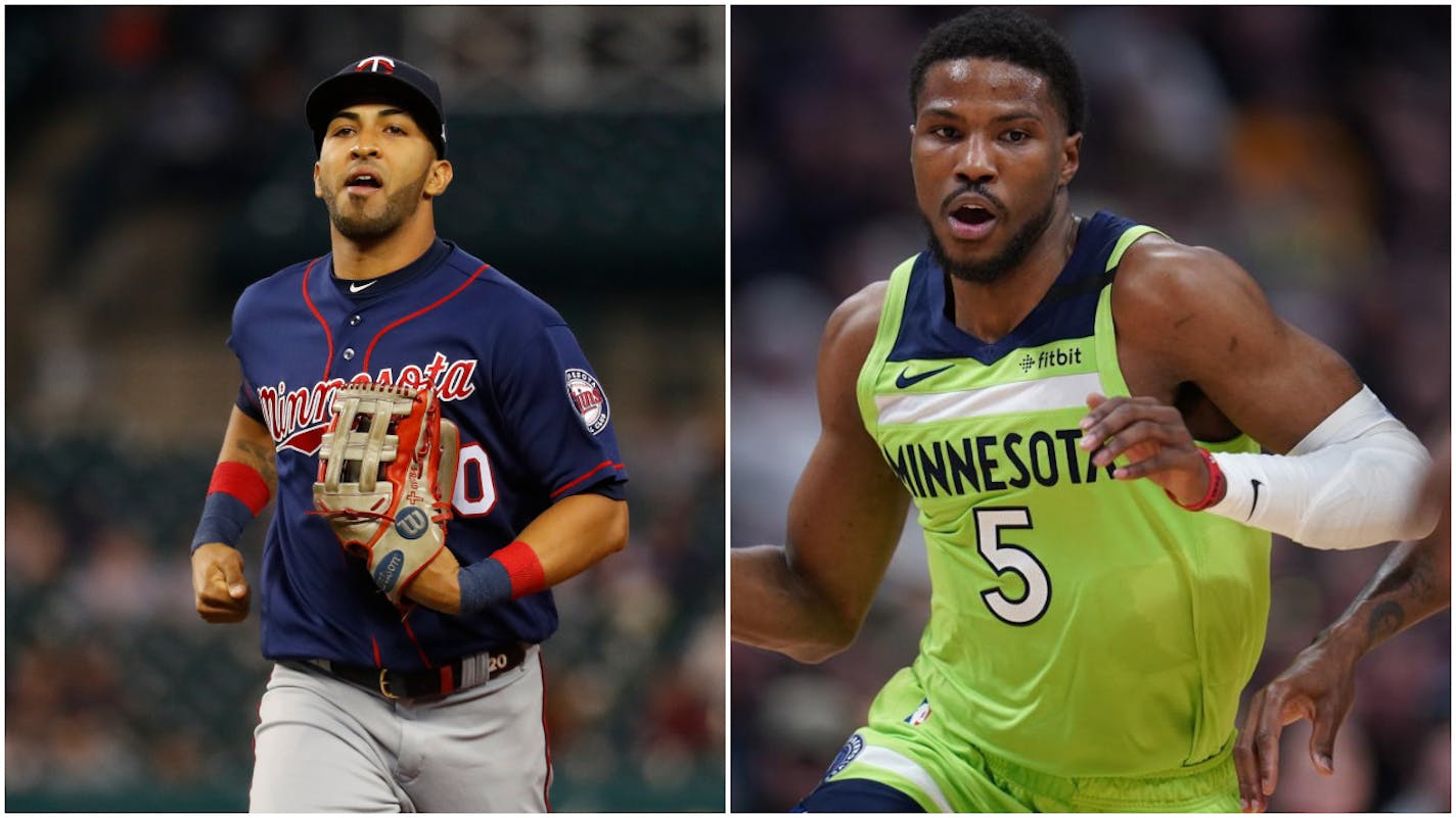 Eddie Rosario and Malik Beasley.