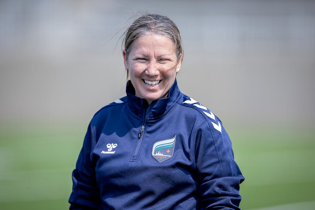 Colette Montgomery is entering her first season as Minnesota Aurora's coach.
