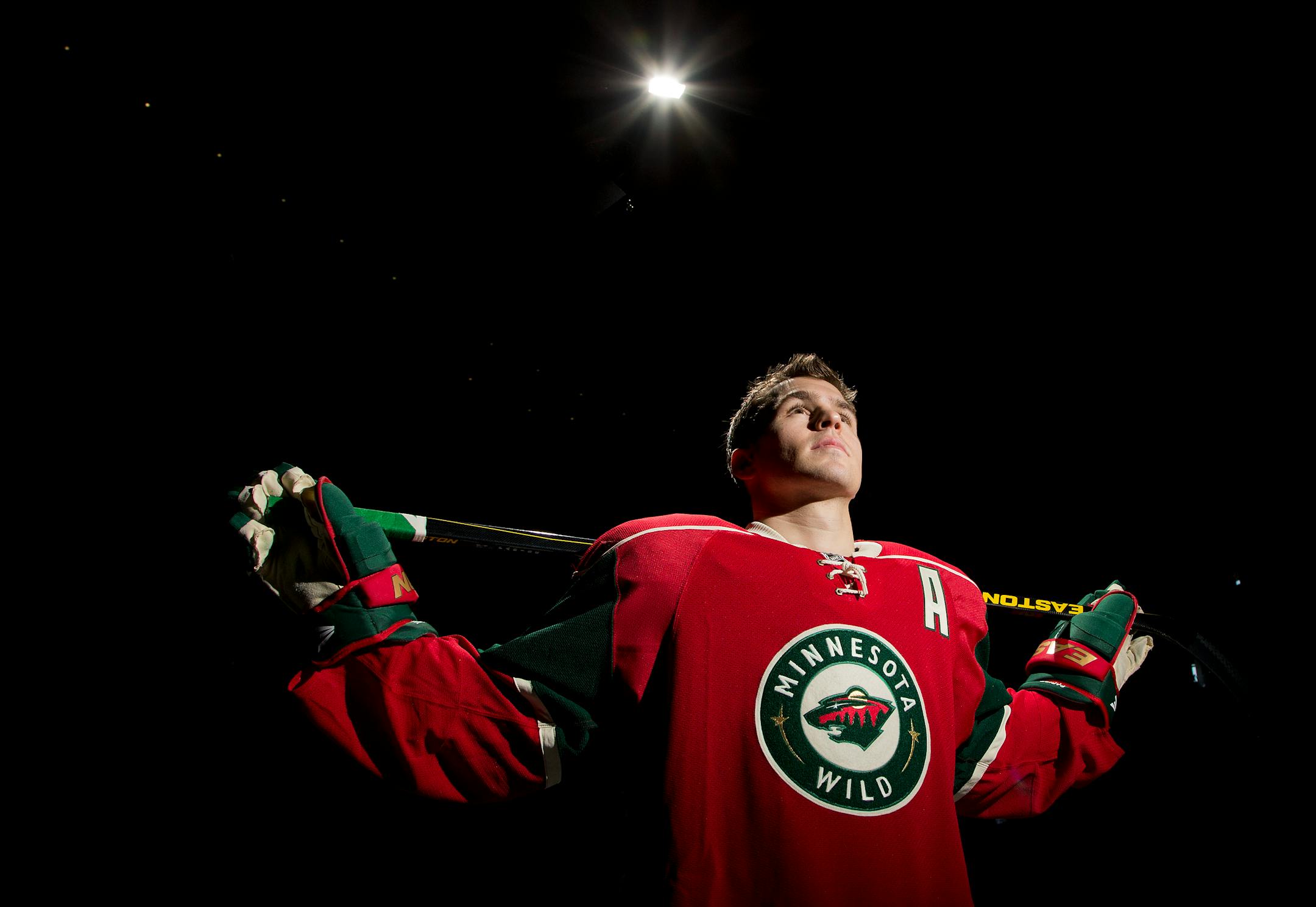Minnesota Wild alternate captain Zach Parise (11). ] CARLOS GONZALEZ cgonzalez@startribune.com - January 12, 2013, St. Paul, Minn., Xcel Energy Center, NHL, Minnesota Wild ORG XMIT: MIN1301121431070957