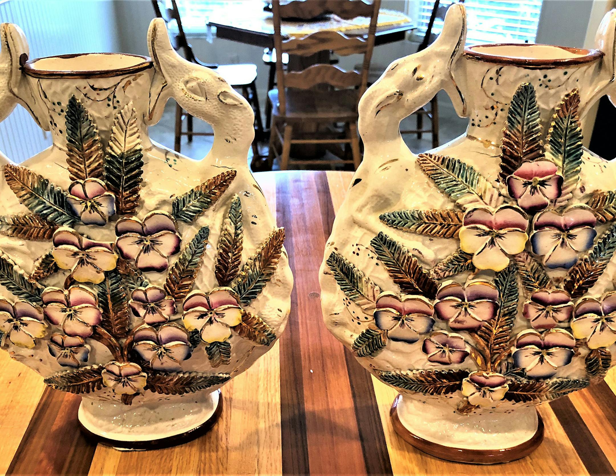 These vases are more than 100 years old, but they were inexpensive when new. (Handout/TNS)