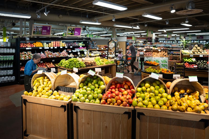 The fresh produce selection is abundant at Seward Community Co-op in Minneapolis, Minn., on Tuesday, May 7, 2024.