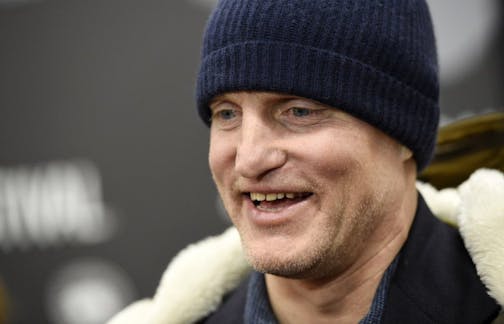 FILE - In this Jan. 22, 2017, file photo, Woody Harrelson, a cast member in "Wilson," is interviewed at the premiere of the film at the Eccles Theatre during the 2017 Sundance Film Festival in Park City, Utah. Harrelson told Vulture in an interview published online on March 20, 2017, that he has given up smoking marijuana.