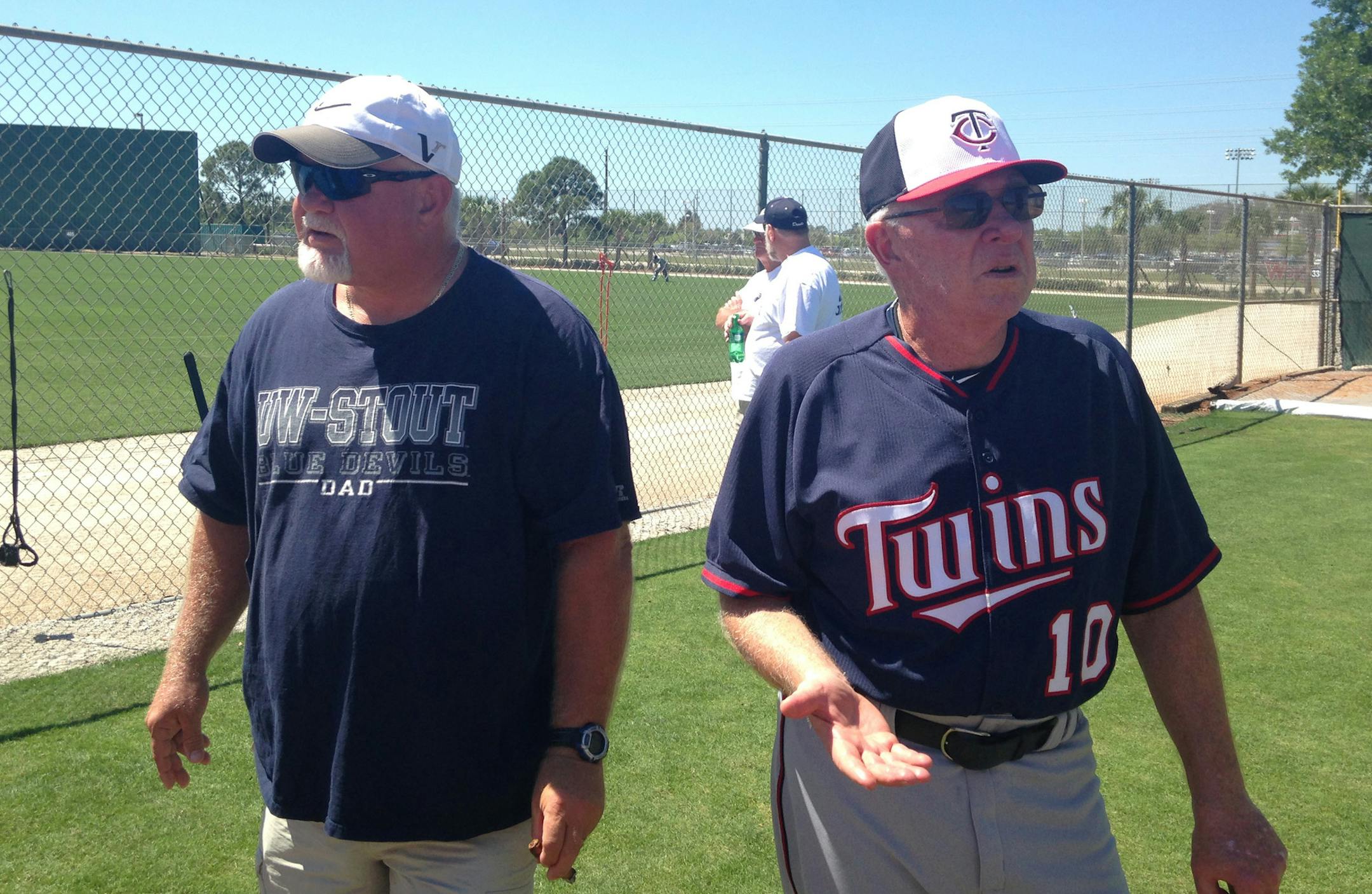 Ron Gardenhire and Tom Kelly