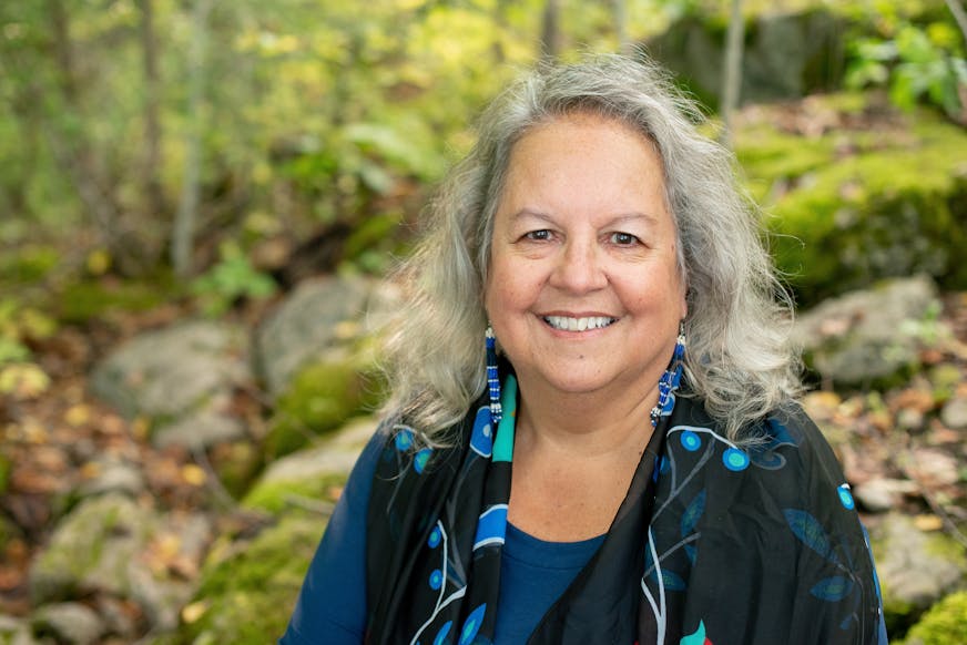 photo of author/botanist Robin Wall Kimmerer