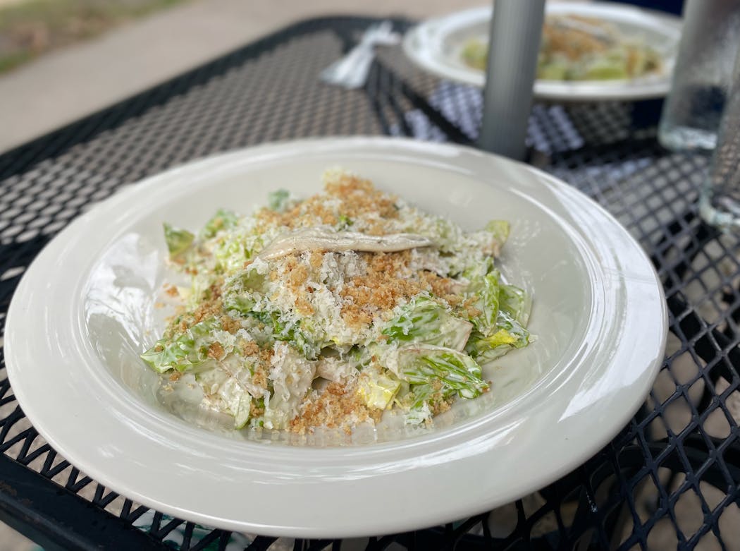 Reveling in the simplicity of the Caesar salad at the newly reopened Tosca.